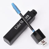 Color Mascara Waterproof Fast Dry Eyelashes Curling Lengthening Makeup Eye Lashes Blue Green Red Purple Black White Ink Mascara