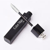 Color Mascara Waterproof Fast Dry Eyelashes Curling Lengthening Makeup Eye Lashes Blue Green Red Purple Black White Ink Mascara