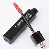 Color Mascara Waterproof Fast Dry Eyelashes Curling Lengthening Makeup Eye Lashes Blue Green Red Purple Black White Ink Mascara