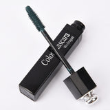Color Mascara Waterproof Fast Dry Eyelashes Curling Lengthening Makeup Eye Lashes Blue Green Red Purple Black White Ink Mascara
