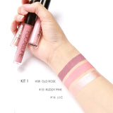 FOCALURE 3 Sexy Colors Matte Liquid Lipstick Lip Paint Matte Lipstick Waterproof Long Lasting Lip Gloss Lips C
