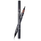 Musicflower Waterproof Liquid Eyeliner Pencil Long-lasting Double Heads Eye Liner Delineador Quick-Dry Makeup Cosmetic