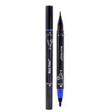 Musicflower Waterproof Liquid Eyeliner Pencil Long-lasting Double Heads Eye Liner Delineador Quick-Dry Makeup Cosmetic