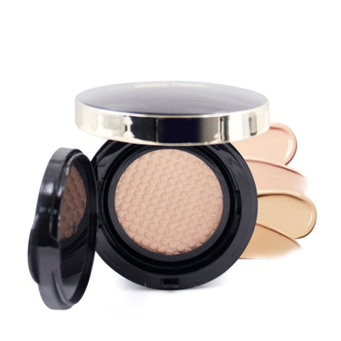 music flower Portable Oil-Control Air Cushion BB Cream Whitening Moisturizing Concealer Foundation Makeup with Replacement