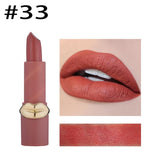 MISS ROSE Lip Shape Lipstick Matte Lipstick Easy to Color Lipstick Lip Makeup