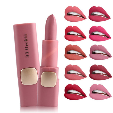 MISS ROSE Matte Lipstick Easy to Color Lipstick Lip Makeup MISS ROSE Matte Lipstick Easy to Color Lipstick Lip Makeup