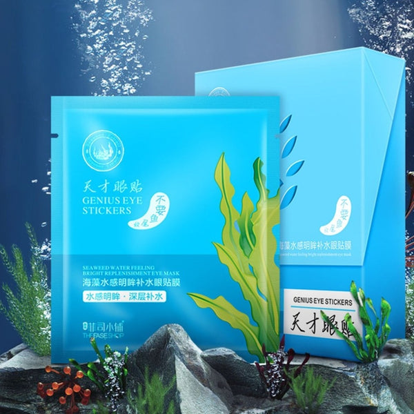 New Seaweed water sensation hydrating 10 pairs of genius eye stickers