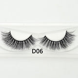 Visofree false eye lashes  Natural 100% handmade thick False Eyelashes Extension sexy Soft eye lashes  Mink False Eyelashes D22