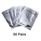 Eye Pads 50/100 Eyelash Under Eye Pads Lint Free Patches For Eyelash Extension Supplies Lashes Extension For Professionals Tools