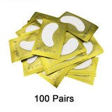 Eye Pads 50/100 Eyelash Under Eye Pads Lint Free Patches For Eyelash Extension Supplies Lashes Extension For Professionals Tools