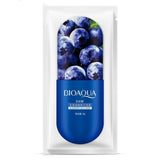 BIOAQUA Moisturizing Blueberry Cherry Jelly Mask Face Wrapped Masks Oil Control Smooth Tender Replenishment Skin Care 8g