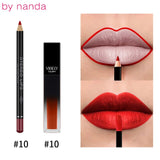 High Quality Lips Makeup Lip Gloss Lip Liner Long Lasting Waterproof Matte Lipstick Fit For Women Makeup Lipgloss Cosmetic Set