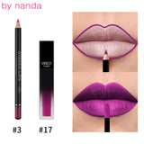 High Quality Lips Makeup Lip Gloss Lip Liner Long Lasting Waterproof Matte Lipstick Fit For Women Makeup Lipgloss Cosmetic Set
