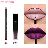 High Quality Lips Makeup Lip Gloss Lip Liner Long Lasting Waterproof Matte Lipstick Fit For Women Makeup Lipgloss Cosmetic Set
