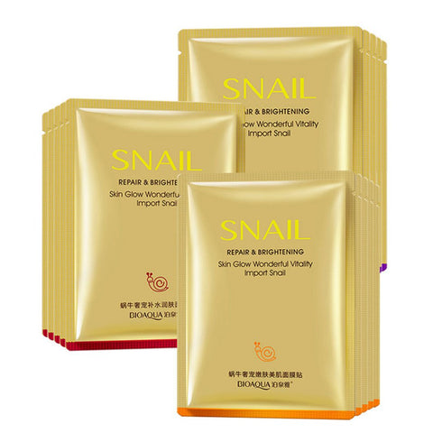 Snail Luxurious Moisturizing Mask Moisturizing And Smoothing Mask Shrink Pores Invisible Mask Skin Care Products