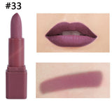 MISS ROSE Matte Lipstick Easy to Color Lipstick Makeup