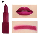 MISS ROSE Matte Lipstick Easy to Color Lipstick Makeup
