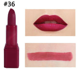 MISS ROSE Matte Lipstick Easy to Color Lipstick Makeup