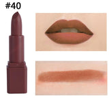 MISS ROSE Matte Lipstick Easy to Color Lipstick Makeup