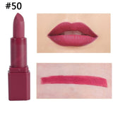 MISS ROSE Matte Lipstick Easy to Color Lipstick Makeup