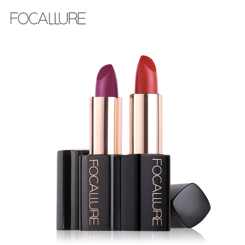 FOCALLURE Moisturizer Matte Lipstick 20 Colors High Quality Red Lip Sticks Easy to Wear Long-lasting Make up