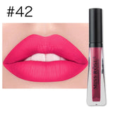 Miss Rose Professional Sexy Lip Tint Liquid Lipstick Long Lasting Lipgloss Makeup Kit batom matte Waterproof Lip Gloss Pigment