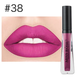Miss Rose Professional Sexy Lip Tint Liquid Lipstick Long Lasting Lipgloss Makeup Kit batom matte Waterproof Lip Gloss Pigment