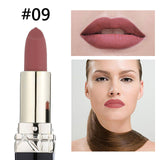 MISS ROSE Professional Matte Lipstick Waterproof Makeup Baton Mate Color Nude Velvet Lipstick Lips Tint Batom Korean Cosmetics