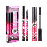 4D Silk Fiber Eyelash Lengthening Mascara Thick Makeup Waterproof Volume Lengthening Black Eye Lashes Extension Mascara Kit