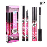 4D Silk Fiber Eyelash Lengthening Mascara Thick Makeup Waterproof Volume Lengthening Black Eye Lashes Extension Mascara Kit