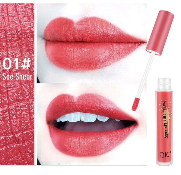 Nude Makeup Liquid Lipstick Lip Gloss Matte Batom Stain Lip Tattoo Lipstick Pigment Lip Stick Lipgloss Lips Makeup Cosmetics
