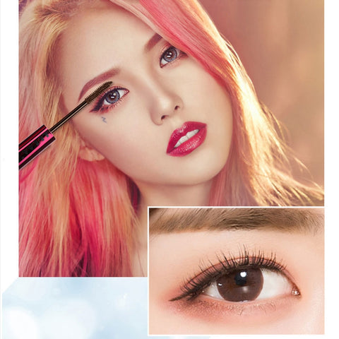 LULAA Waterproof Durable 4D Mascara Natural Makeup Lasting Black Thick Curling Mascara maquiagem TSLM2