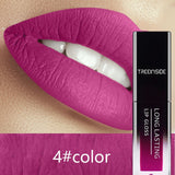 24 Color Liquid Lipstick Waterproof Makeup Long Lasting Mate Nude Tint Lip Gloss Red Purple Blue Black Ultra Matte Lipstick