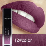 24 Color Liquid Lipstick Waterproof Makeup Long Lasting Mate Nude Tint Lip Gloss Red Purple Blue Black Ultra Matte Lipstick