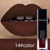 24 Color Liquid Lipstick Waterproof Makeup Long Lasting Mate Nude Tint Lip Gloss Red Purple Blue Black Ultra Matte Lipstick