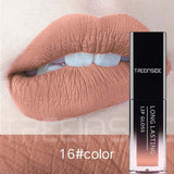 24 Color Liquid Lipstick Waterproof Makeup Long Lasting Mate Nude Tint Lip Gloss Red Purple Blue Black Ultra Matte Lipstick
