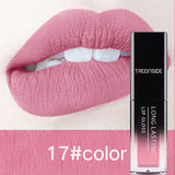 24 Color Liquid Lipstick Waterproof Makeup Long Lasting Mate Nude Tint Lip Gloss Red Purple Blue Black Ultra Matte Lipstick
