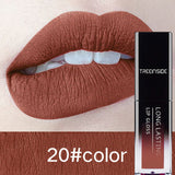 24 Color Liquid Lipstick Waterproof Makeup Long Lasting Mate Nude Tint Lip Gloss Red Purple Blue Black Ultra Matte Lipstick