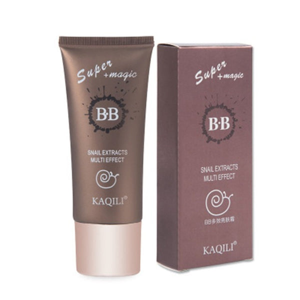 Natural BB Cream Face Whitening Moisturizing Concealer Repair Snail Serum Solution Face Beauty