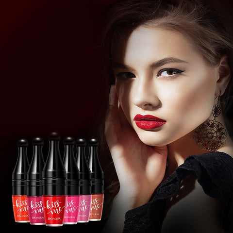 BIOAQUA Air Cushion Lipstick Pencil Matte Liquid Lip Stick Moisturizing Smooth Batom Nude Makeup Velvet Lip gloss Pen Cosmetic