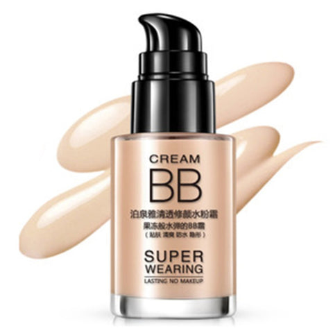BIOAQUA Whitening Moisturizing Invisible pores Liquid Foundation Makeup Concealer Moisturizing Brighten Light Skin Care