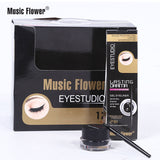 Eyeliner Gel Natural long-lasting waterproof black eyeliner classic 10ml quick-drying eye liner with 1 Brush Multi Colors