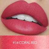FOCALLURE High Quality Cream Lipstick Soft Long Lasting Pigmented Tint Sexy Red Lip Stick Beauty Matte But not Dry Lipstick