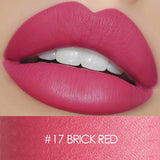 FOCALLURE High Quality Cream Lipstick Soft Long Lasting Pigmented Tint Sexy Red Lip Stick Beauty Matte But not Dry Lipstick