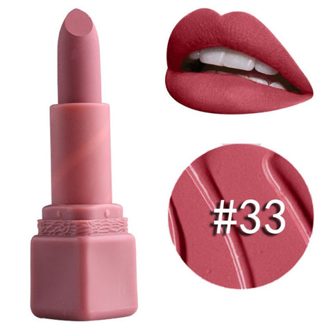 MISS ROSE Matte Lipstick Easy to Color Lipstick Easy Makeup Lip Makeup