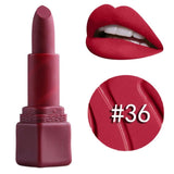 MISS ROSE Matte Lipstick Easy to Color Lipstick Easy Makeup Lip Makeup