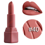 MISS ROSE Matte Lipstick Easy to Color Lipstick Easy Makeup Lip Makeup