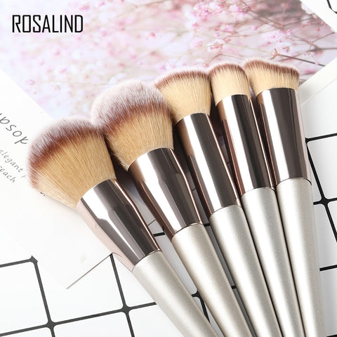 ROSALIND Makeup Brushes Kit Set Highlighter Cosmetic Pincel Maquiagem Powder Eyeliner Eyeshadow Professional Brush Cleaner Tool