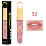 2018 Make-up Lips Frosted Liquid Lipstick Proof Long Lasting Water Sexy Pigment Nude Style Glitter Lip Gloss Beauty Red Lip Tint