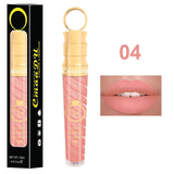 2018 Make-up Lips Frosted Liquid Lipstick Proof Long Lasting Water Sexy Pigment Nude Style Glitter Lip Gloss Beauty Red Lip Tint